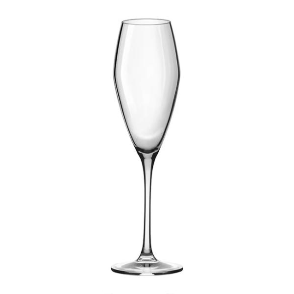 Buy cheap Custom Wedding Banquet 9oz Champagne Flute Glass Crystal Glassware Gift Packing from wholesalers
