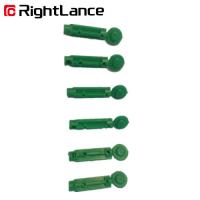 Buy cheap Sterlie Green Twist Blood Lancet For Glucose Testing Safety Cap Blood Glucose product