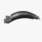 Q235 304 Stainless Steel Electrical Metal Conduit Clamps HVAC Zinc Plated