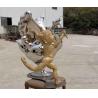 Buy cheap Contemporary Outdoor Metal Statues Public Decorative Stainless Steel Animal Sculpture from wholesalers