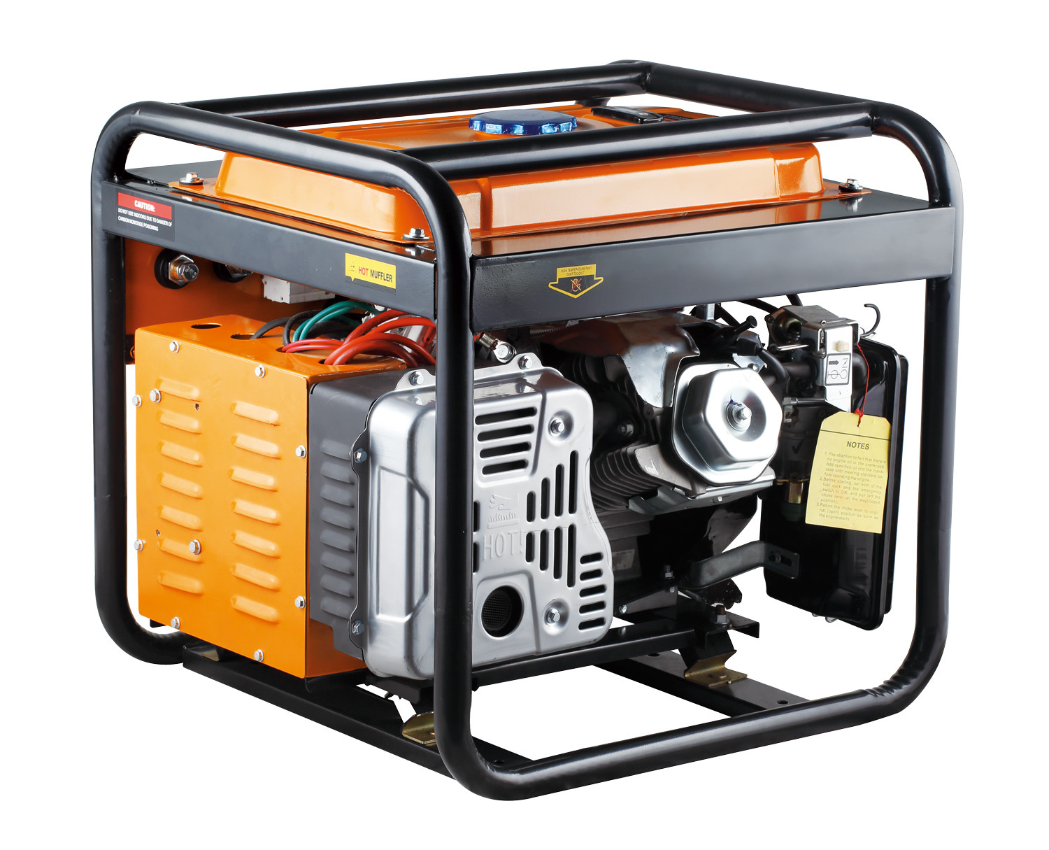 Pertrol Gasoline Permanent Magnet Welder 250A 5.0mm Electrode 4.0KW Rated