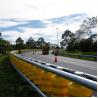 Buy cheap CE Standard Rotary Guardrail EVA Anti Climb Roller Barrier for Roadway Safety Yellow from wholesalers