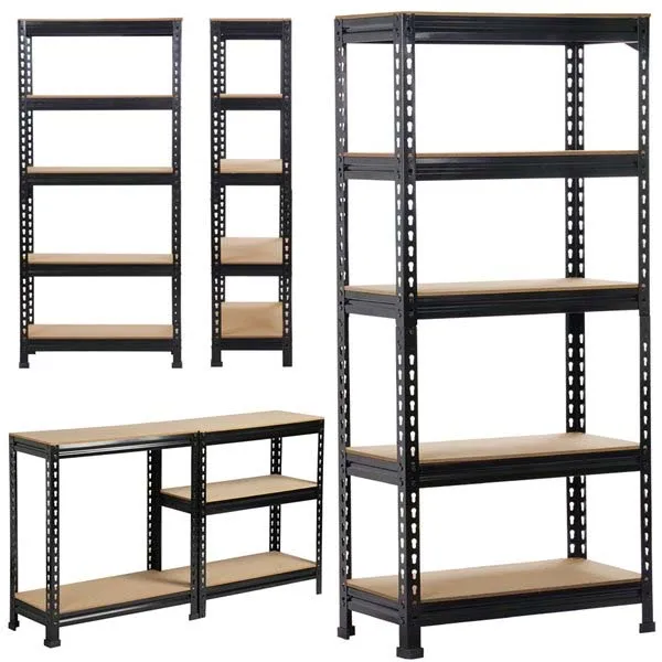 Customized Size Storage Shelf Rack Medium Duty Single Sided Display