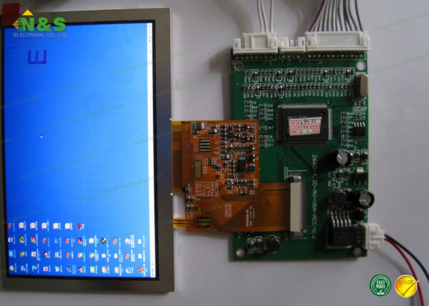 AT050TN43 5.0 inch lcd display screen Parallel RGB (1 ch 8 bit) 40 pins Signal Interface