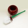 Buy cheap Creative 13x38cm Toilet Cleaner Brush With Holder Bowl Long Handle Household from wholesalers