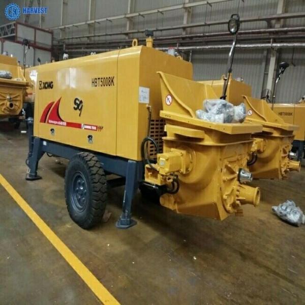 Buy cheap 8Mpa HBT5008K 82kW Trailer Mounted Concrete Pump from wholesalers