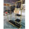Buy cheap Lady clothes store display stands racks high end stainless steel made from wholesalers