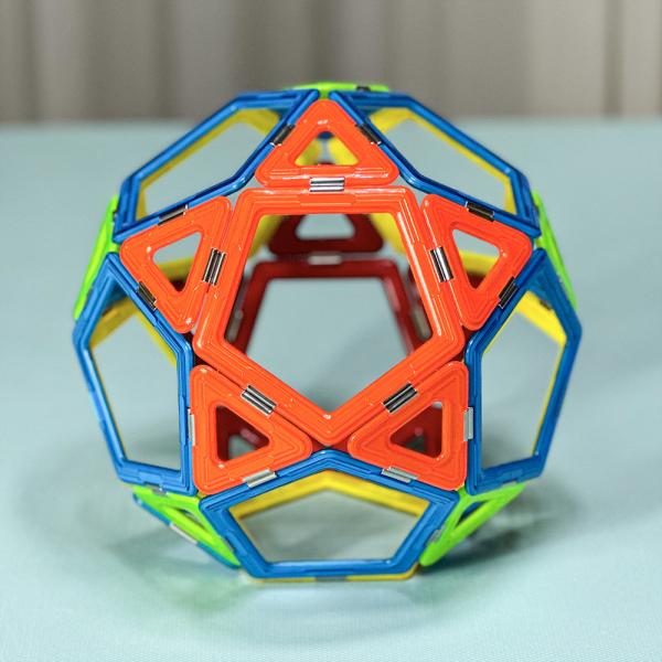Buy cheap DIY 3D Magnetic Tiles Freestyle Planet Exploration Shapes Magnetic Building Blocks from wholesalers