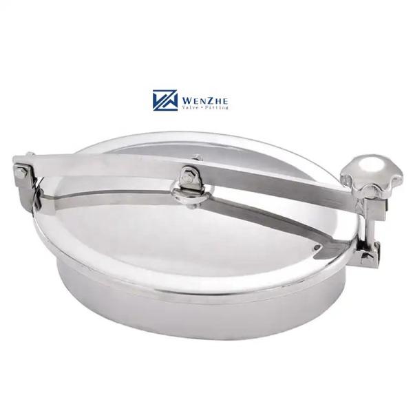 Buy cheap Mini Type Manhole Oval Cover without Pressure Tanks for Stainless Steel 304 316 316L from wholesalers