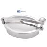 Buy cheap Mini Type Manhole Oval Cover without Pressure Tanks for Stainless Steel 304 316 316L from wholesalers