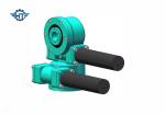 Dual Axis Slew Drive Gearbox, 5800 Nm Holding Torque With 12V Motors For Solar