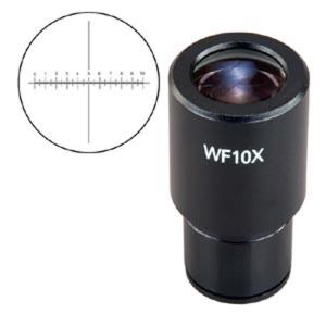 Buy cheap WF10X Wide Field Reticle Industrial Vision Camera Science Microscope Parts from wholesalers