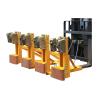 Buy cheap DG2000E Forklift Mounted Rubber-belt Drum Grabbers Wear-resistant and Spark-proof Double Eagle-Grip Capacity 500KgX4 from wholesalers