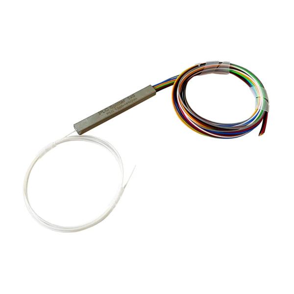 Buy cheap Mini Steel Tube PLC Fiber Optic Splitter 1x4 Without Connector 1M OEM from wholesalers
