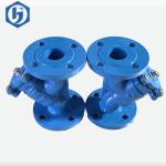 Buy cheap Y Type Carbon Steel Valves Strainer DIN / BS Cast Iron Double Flange Water from wholesalers