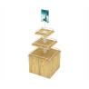 Buy cheap Anti Corrosive Cosmetic Display Shelves Makeup Display Table OEM / ODM Welcome from wholesalers