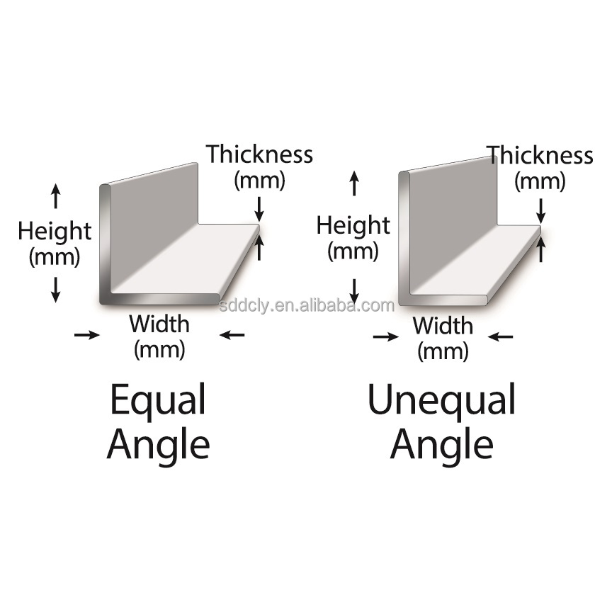 ASTM Metal Angle Iron Angle Steel Bar Steel Angles Q235B