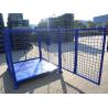 Buy cheap 50mm X 50mm Mesh Size Collapsible Pallet Cage ISO4001 Certificate from wholesalers