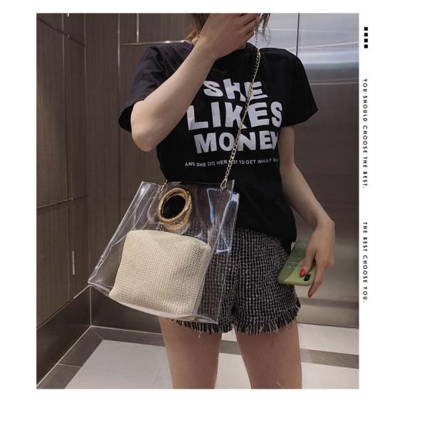 Stylish fancy 2 set pvc lady hand shoulder bag 2019 new portable tote square fashion women ladies handbags