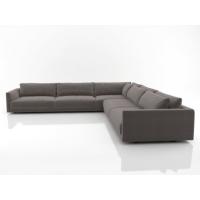 Buy cheap L Shaped Simple Large And Small Size Italian Sofa / Living Room Fabric Sofa product