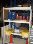 Factory / Warehouse Steel Shelving With Electrostatic Spray 1200 * 400 * 2000mm