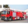 Buy cheap Mercedes Benz 32m Water Tower Aerial Fire Truck with 7T Water and Foam from wholesalers