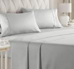 Pillowcase Duvet Cover Sets 100% Cotton Comforter Bed Set for Luxury Hotel Home