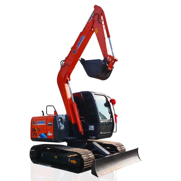 Buy cheap ZX70-8 Hitachi Used Excavators 0.3m3 Bucket Capacity 41kw Used Small Excavator For Sale from wholesalers