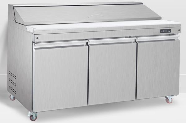 Buy cheap Table Top 450L Stainless Steel Fridge Freezer CE Certificate from wholesalers