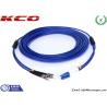 Buy cheap Anti Rodent Fiber Optic Patch Cord Single Mode , ST To LC Armored Fiber Patch Cable from wholesalers