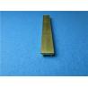 Buy cheap Shining 2m Long CuPb3Zn39 U Shaped Metal Channel High Hardness from wholesalers