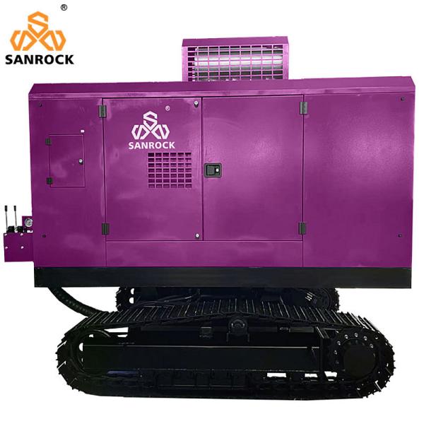 Buy cheap Steel Crawler Air Compressor Machine Mining Screw Air Compressor Diesel Air Compressor from wholesalers
