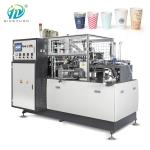 Hot Drink Fully Automatic Paper Cup Making Machine 80 Pcs / Min CE SGS Standard