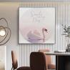 Buy cheap Custom Luxury Home Decor White Swan Relief Painting Oil Painting Wall Art Decoration Relief Artwork Paintings On Canvas from wholesalers