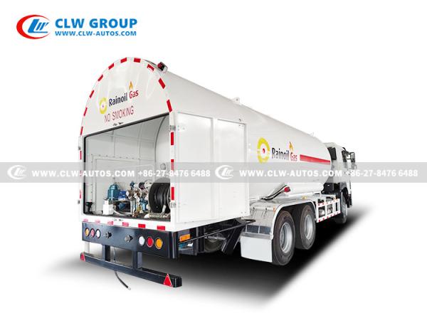 Buy cheap 24cbm LPG Bobtail Truck Propane Dispenser Delivery Truck from wholesalers