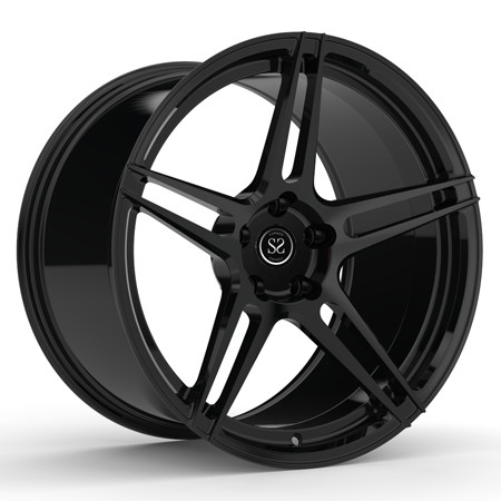 Oem Super Concave 1 Piece Forged Wheels Elegant Shiny Finish 5x112