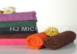Red Washable Microfiber Body Towels / Absorbent Bath Towels 70 x 140cm