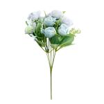 10 Nordic Spring Roses Simulated Flower Bouquet Plastic Fake Flowers Home