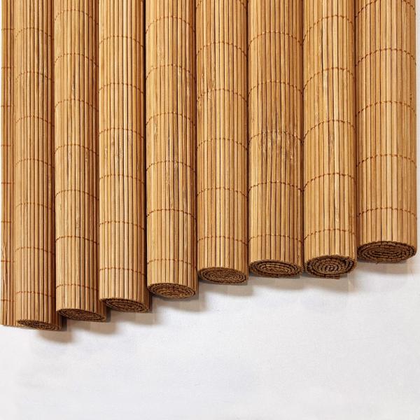 Table Coasters Kitchen Dining Stylish Bamboo Placemat Nature Bamboo Tableware
