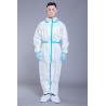 Buy cheap 65GSM Non Woven Disposable Coverall With Zipper Front from wholesalers