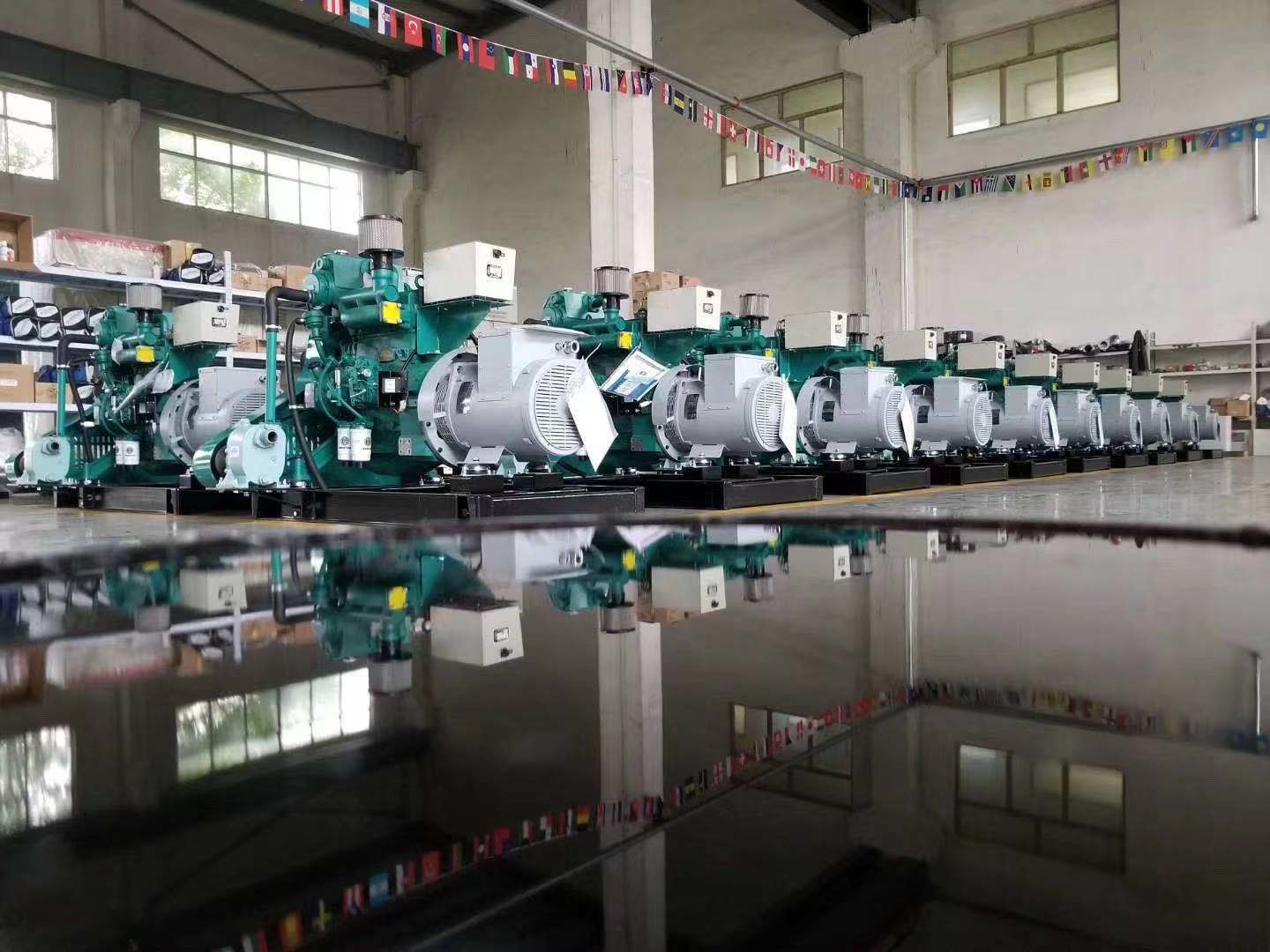 500KW Three Phase AC Generator Diesel Generator sets with SDEC engine