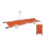 Buy cheap Orange Color Emergency Stretcher Trolley Double Fold Stretcher For Rescue from wholesalers