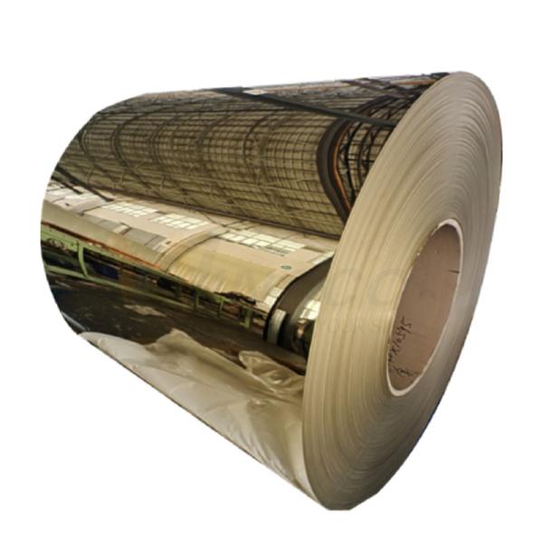 Buy cheap Welding Cold Rolled Stainless Steel Coil Titanium Gold Color Mirror Surface Finish from wholesalers