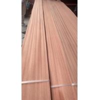 Buy cheap Sliced Natural Quarter Cut Pink Sapelli Veneer Sheet For Plywood product