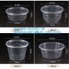 Buy cheap disposable cornstarch convenience takeaway plastic food bowl,BPA free bamboo fiber plastic food bowl with FDA, fast food from wholesalers