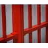Buy cheap Red Residential Ornamental Aluminum Fence of Powder Coated from wholesalers