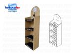 FSDU Shelving Red Wine Wood/MDF Permanent Merchandising Display Stand Heavyduty