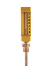 Buy cheap Glass Bimetallic Temperature Gauge 50mm 100mm Industry from wholesalers