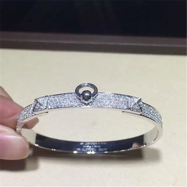 Buy cheap full diamonds bracelet 18kt gold with white gold or yellow gold from wholesalers