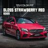 Buy cheap K009 TPU Color Car Protection Film With Gloss Strawberry Red color from wholesalers